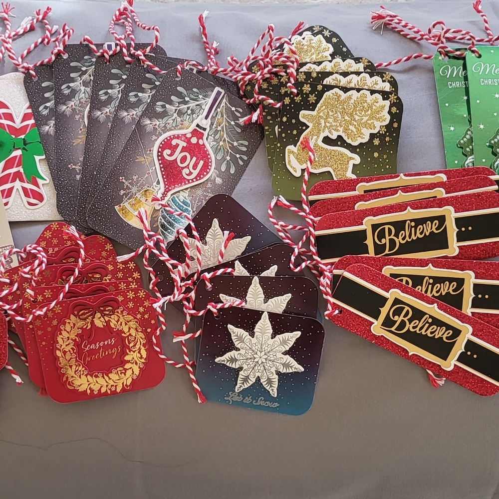 New 50 Christmas Tags